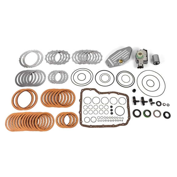 KESSOCCO 1 Set 45RFE 545RFE 65RFE Transmission Master Rebuild Kit with Filter Friction Steel Plates Fit for 2007-2009 Aspen, 2006-2017 Dakota Durango 1500 Wrangler