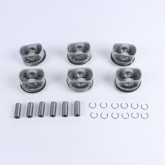 KESSOCCO 1 Set 85.5mm Pistons Rings Assembly Kit STD Fit for Audi A4 A5 A6 Q5 3.2L 2008-2012 CALA CALB Replaces OE 06E107065BS