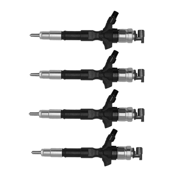KESSOCCO 4Pcs Diesel Fuel Injector 23670-30400 Fit for Toyota Hilux 1KD 2KD