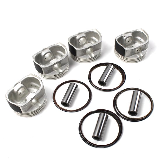KESSOCCO 4Pcs Engine Pistons Rings Set Fit for 2007-2019 Hyundai Kia Sonata Sorento G4KE 2.4L 23410-2G200