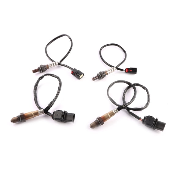 KESSOCCO 4Pcs Up & Downstream O2 Oxygen Sensor 234-5076 234-5113 234-4490 Fit for 2011-2014 F-150 3.5L Turbocharged