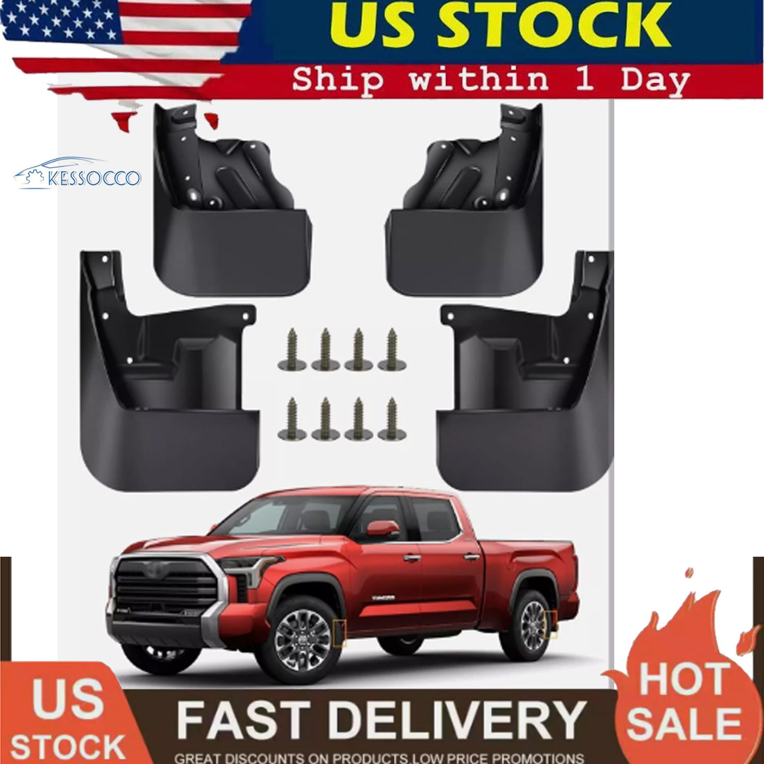 Mud Flaps Splash Guards For Mazda CX-30 2020-2023 - Black Plastic Front & Rear Set
