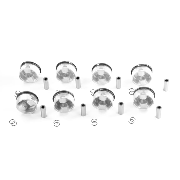 KESSOCCO 8Pcs Pistons Rings Set Fit for Audi A6 4.2L V8 Engine 079107065AK 079107066AK