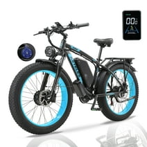 KETELES 2000W Electric Bike for Adults, 26" Fat Tire Electric Commuter Bicycle, Electric Mountain Bicycle Beach Snow Bike Ebike E-bike with 48V 23AH Removable Battery