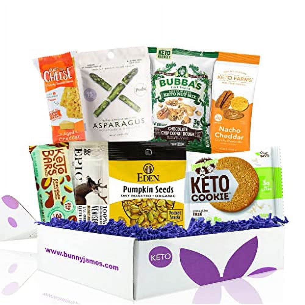 KETO Care Package Low Carb, Low Sugar High Ketogenic , Keto Bars