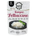 thumbnail image 1 of KETO FACTORY Zero Net Carbs Premium Konjac Fettuccine Pasta, VALUE PACK OF 6, Pre-cooked, Sugar Free, Plant-Based Ingredients, Free From Odor, Grain Free, Soy & Gluten Free, Starches Free, 1 of 6