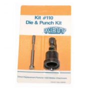 Kett Tool Replacement Punch And Die For 18 Gauge Nibbler