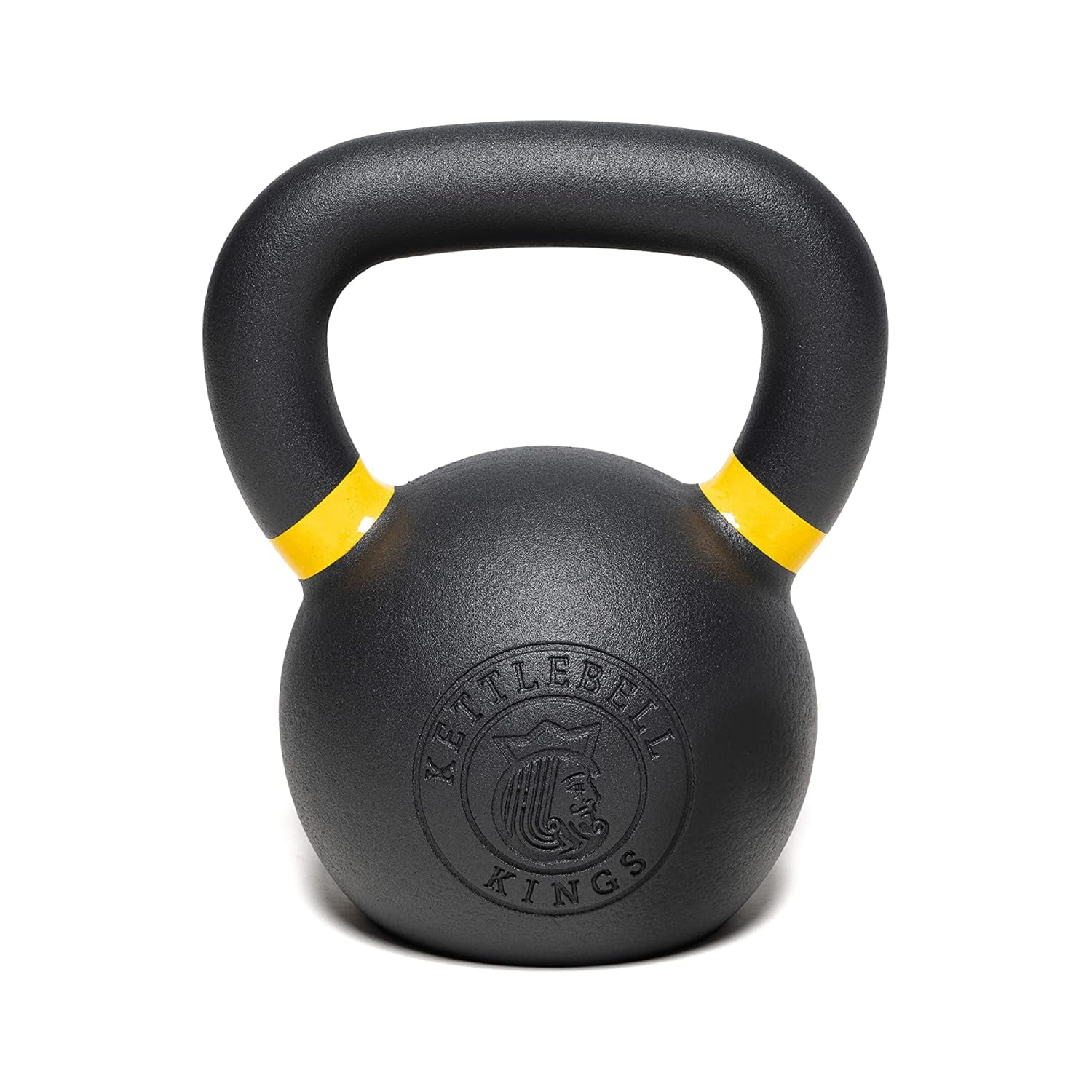 Kettlebell Kings 35 lbs Powder Coat Cast Iron Kettlebell Weights