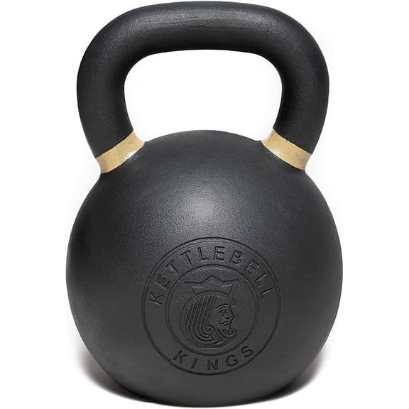 KETTLEBELL KINGS Powder Coat Kettebell Weights For Women and Men (48 kg)