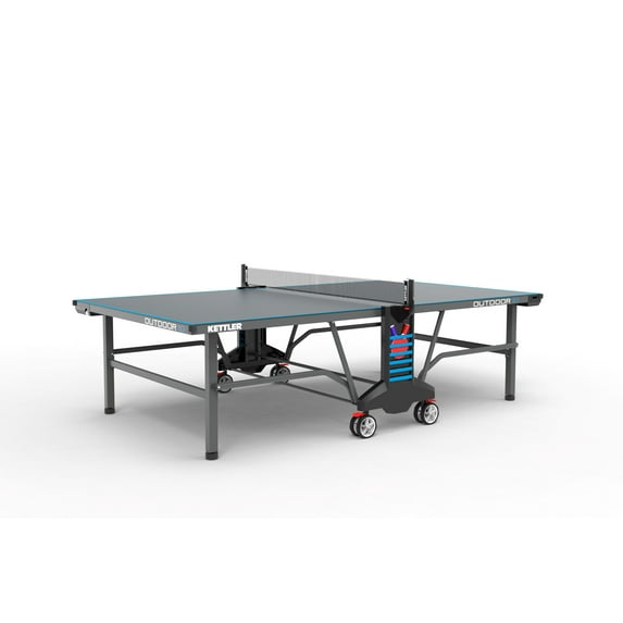 KETTLER OUTDOOR 10 Table Tennis 4-Player Bundle