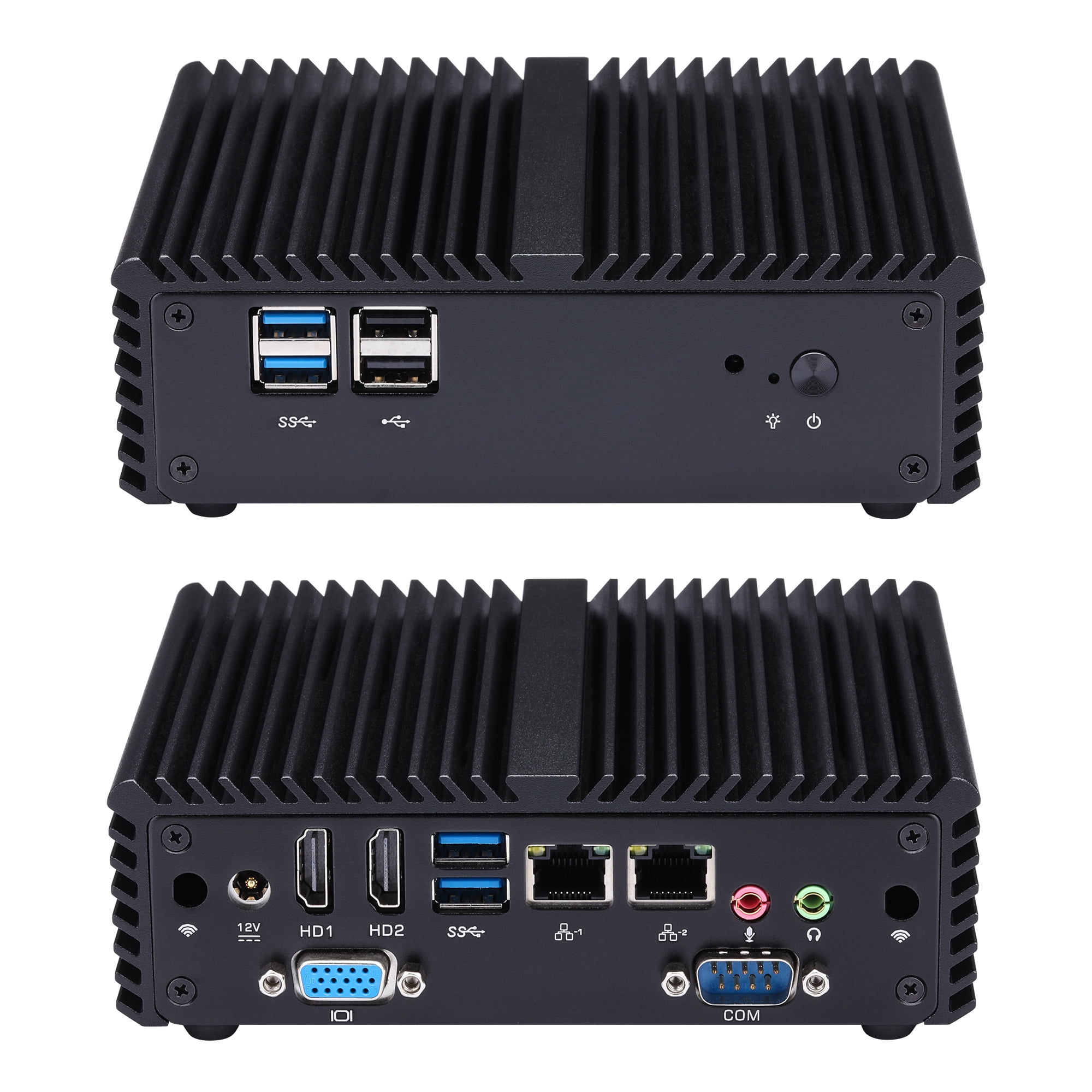 KETUOPU Mini PC K3710N with Pentium J3710 Fanless Mini PC - Walmart.com
