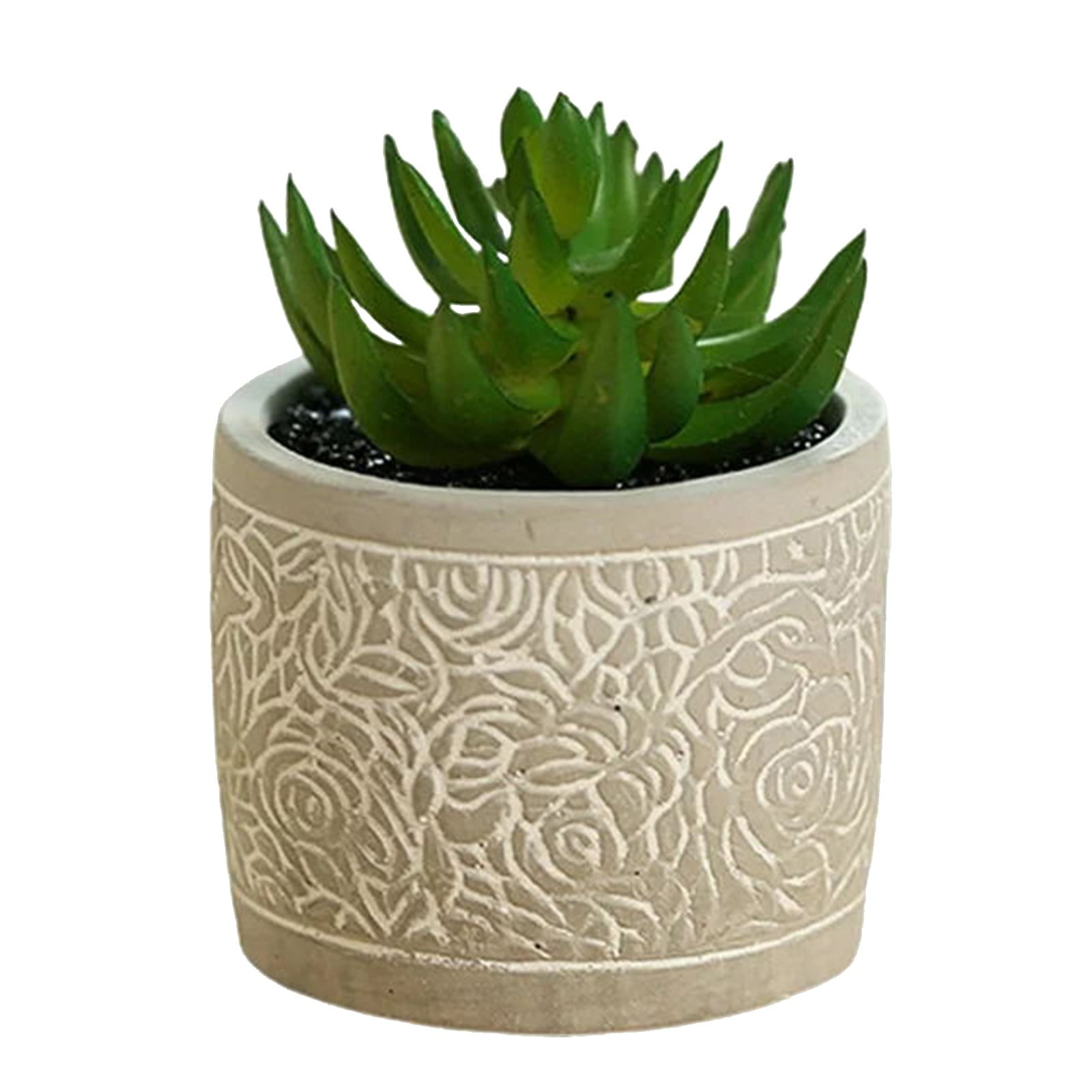 KEUSN Succulents Plants Artificial Mini Succulent Small Faux Potted