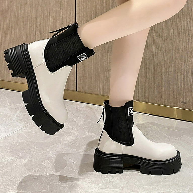 Thick sole shop chelsea boots womens