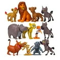 thumbnail image 1 of KEVCHE 12PCS The Lion King Action Figures Toys, The Lion King Desktop Decoration Action Figures Toys Simba Nala, The Lion King Figures for Halloween Birthday of Kids Gift, Age 3+, 1 of 7