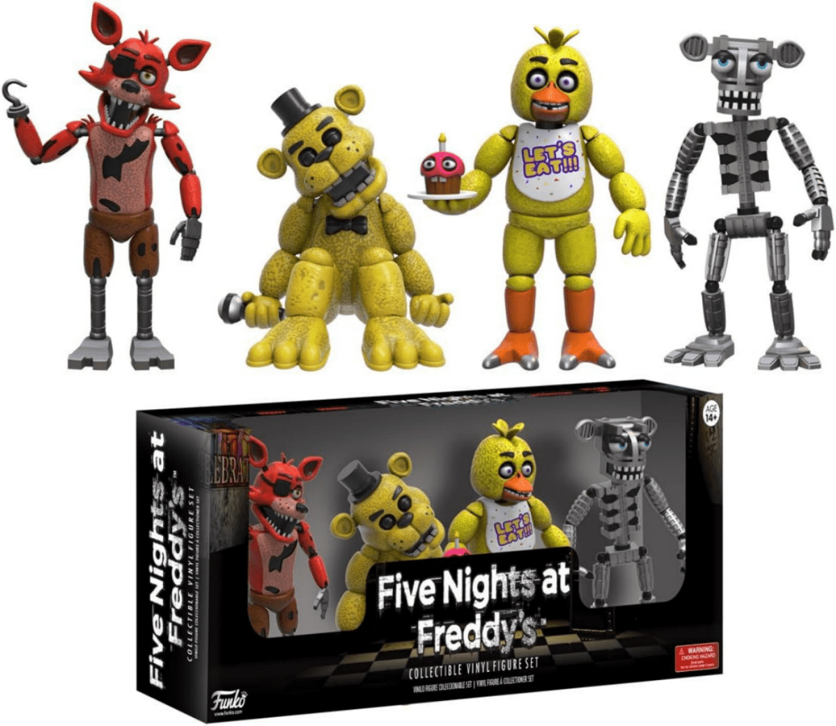 KEVCHE 4PCS/Set Five Nights at Freddy's Action Figures FNAF Action