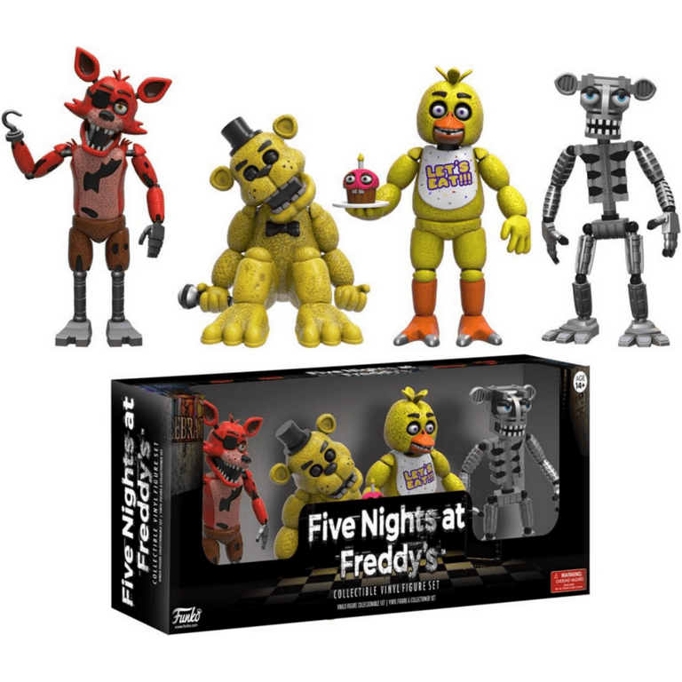 KEVCHE 4PCS/Set Five Nights at Freddy's Action Figures FNAF KEVCHE 4PCS/Set Five Nights at Freddy's Action Figures FNAF