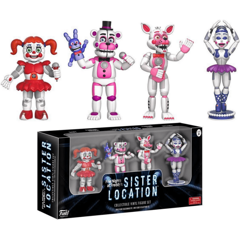 KEVCHE 4PCS/Set Five Nights at Freddy's Action Figures FNAF