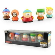 KEVCHE 5PCS/Set 2.3" South Park Figurines Cartoon Toys Eric Stan Kyle Kenny and Butters Collection Figure Toys Set