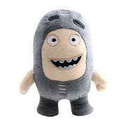 KEVCHE 7.08" The Oddbods Plush Toys, Cartoon Show Oddbods Stuffed Animals Adorkable Figure Gray, Oddbods Toys for Kids and Show Fans, Age 4+
