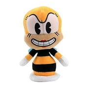 KEVCHE 9.8" Cuphead Doll Plushies Toys, Soft Cuphead Stuffed Animals Plush Toys Bee Worker Doll, Cuphead Plushies for Birthday of Kids and Game Fans, Age 4+