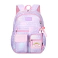 thumbnail image 1 of KEVCHE Rainbow Backpack for Student School Bag, Cute Colorful Bookbag for Women , Lightweight Casual Daypack with Soft Straps for Daily Commute Travel, 1 of 6