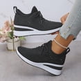 thumbnail image 1 of KEVCHE Walking Shoes for Women, Wide Width Air Cushion Running Sneakers with Arch Support, Breathable Non Slip Lightweight Trainers, Athletic Tennis Gym Walking Comfort Shoes, 1 of 6