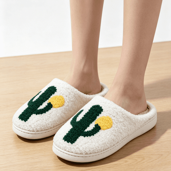 KEVCHE Womens Cute Fuzzy Slippers, Foam Non-Slip Cozy Fluffy House Shoes for Indoor Outdoor, Comfortable Couple Slippers with Soft Plush Lining, Warm Slip-On Home Footwear for Daily Relaxation