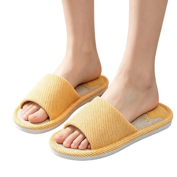 KEVCHE Womens Fuzzy Slippers , Lightweight Warm Cushioned Anti-Slip Sole , Indoor Outdoor House Slippers
