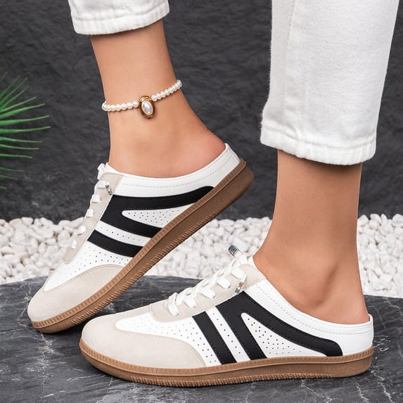 KEVCHE Womens Retro Training Breathable Sneakers, Comfortable Lightweight Cushioned Walking Shoes for Gym and Daily Wear, Stylish Casual Athletic Footwear with Non-Slip Sole