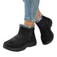 thumbnail image 1 of KEVCHE Womens Snow Boots,Winter Waterproof Warm Zip Ankle Boots,Water Resistant Snow Winter Boots,Fur Lined,Cold Weather Boots Slip On Flat Outdoor, 1 of 4