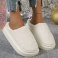thumbnail image 1 of KEVCHE Womens Thick-Soled Indoor Slippers for Autumn Winter, Cozy Warm House Shoes with Non-Slip Sole for Home Comfort, Soft Cushioned Lightweight Footwear for Bedroom, Cute Comfortable Slippers, 1 of 5