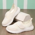 thumbnail image 1 of KEVCHE Womens Velcro Strap Thick Soled Sports Shoes, Summer Breathable Casual Walking Footwear, Adjustable Strap Lightweight Daily Shoes, Comfortable Sneakers For Leisure Use, 1 of 4