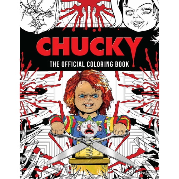 Chucky: the Official Coloring Book, 64 pages (Paperback)