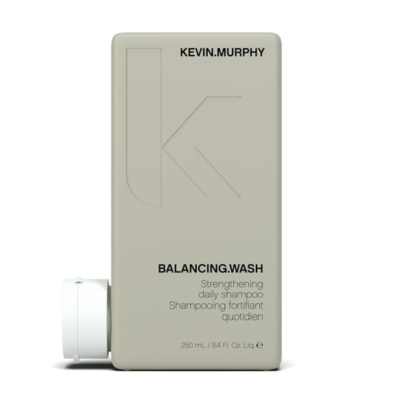 KEVIN.MURPHY BALANCING.WASH - Strengthening Daily Shampoo - For Normal & Oily Hair - Antioxidant Shampoo - Colour Safe Hair Care - Sulphate & Paraben Free - 250 mL / 8.4 fl oz