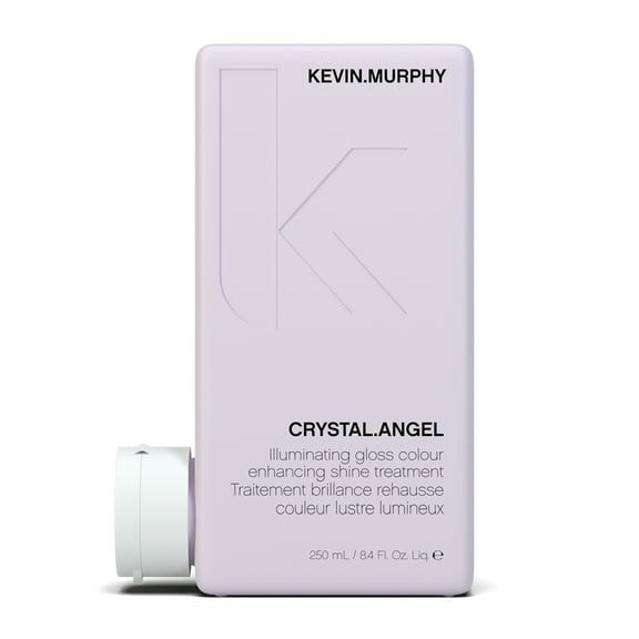 KEVIN.MURPHY CRYSTAL.ANGEL - Colour Shine Hair Treatment - For Colour Gloss - For Coloured or Natural Hair - For Blonde & White Tones - Hair Repair & Shine - 250 mL / 8.4 fl oz