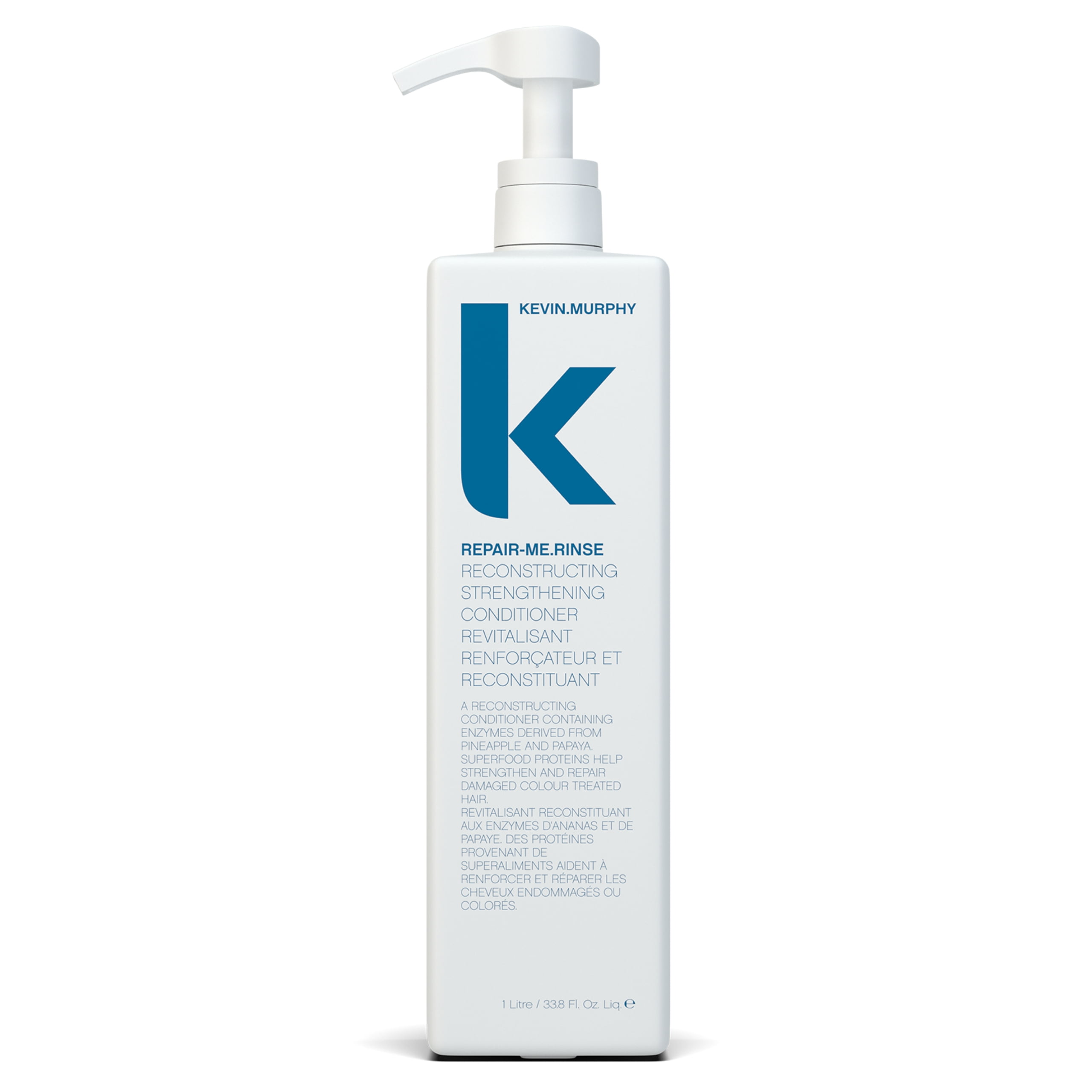 KEVIN.MURPHY REPAIR-ME.RINSE - Hair Repair Conditioner - For All Hair Types Needing Repair - Hydrating Shine Conditioner - Sulphate-Free - 1 L / 33.8 fl oz