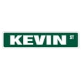 thumbnail image 1 of KEVIN Street Sign Childrens Name Room Sign | Indoor/Outdoor |  30" Wide, 1 of 5