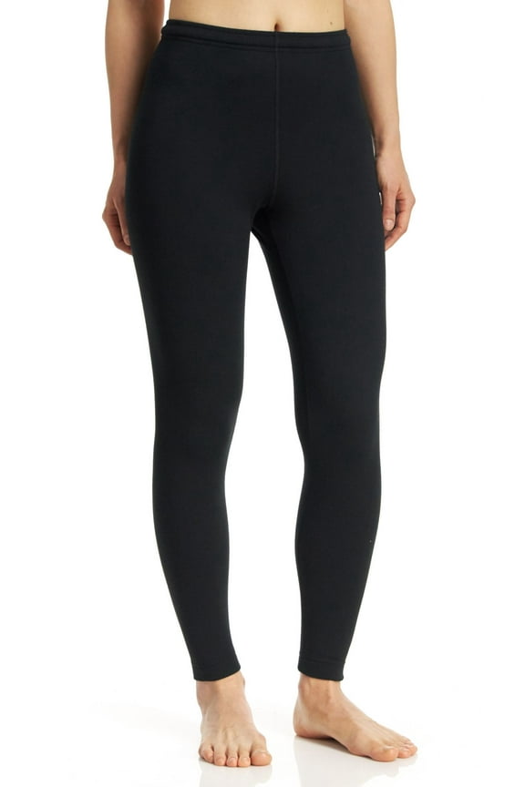 KEW4 Duofold Varitherm Performance Womens Thermal Pants Size Extra Large, Black