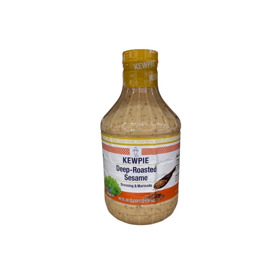 KEWPIE Deep Roasted Sesame Dressing & Marinade Japanese-Style Creamy Umami Non-GMO Kosher 30 fl oz