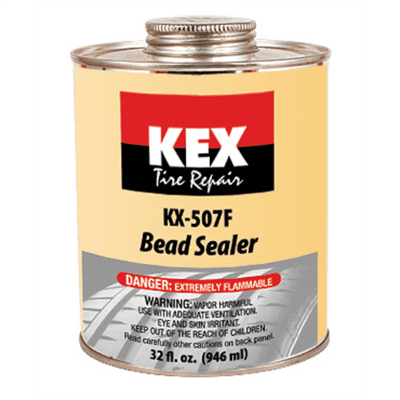 KEX Tire Repair Bead Sealer, Flammable, No-Drip Formula