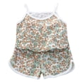 thumbnail image 1 of KEXE 6 Month Girl Clothes Girls Outfits Toddler Girl Outfits Baby Girl Summer Clothes Sleeveless Tops And Shorts Clothing Sets, 1 of 7
