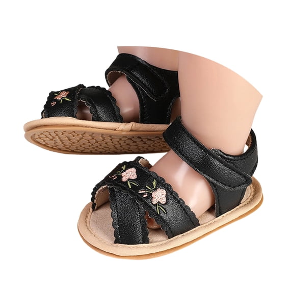 KEXE Baby Dress Shoes Baby Girl Shoes 0-3 Months Baby Girls Sandals Summer Shoes Outdoor Toddler Girls Shoes For Summer