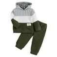 thumbnail image 1 of KEXE Boys Clothes Size 5 Boys 4T Clothes Toddler Boy Clothes Shirt - 2 Piece Outfit Toddler Sweatpants Set 6-9 Months, 1 of 9