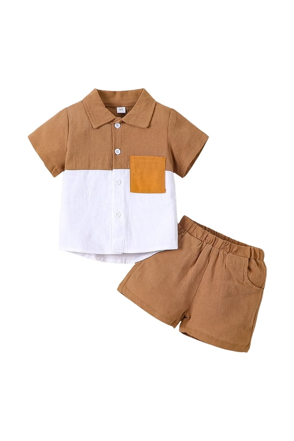 Boys Summer Outfits 3 Year Old Boy Clothes Toddler Boy Clothes Summer Short Sleeve T-Shirt And Shorts Kids Outfit Set