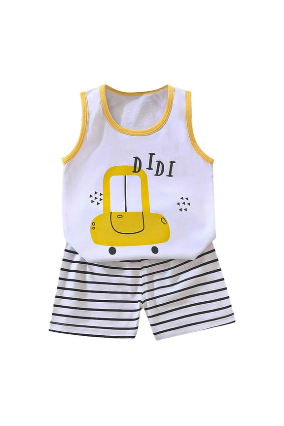 Cute Baby Boy Outfits Boy Outfits Toddler Boy Clothes Summer Short Sleeve T-Shirt And Shorts Kids Outfit Set