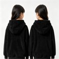 thumbnail image 1 of KEXE Girls Fleece Pullover Hoodie Loose Fit Long Sleeve Sweatshirt with Pocket Casual Warm Hooded Top, 1 of 6