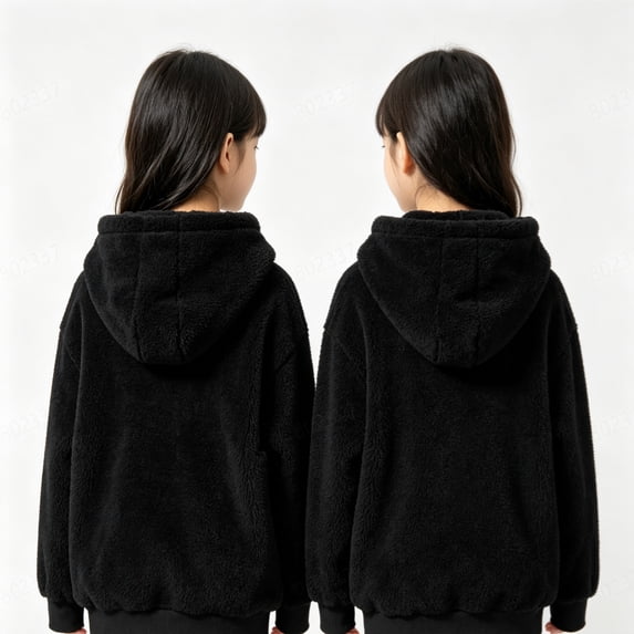 KEXE Girls Fleece Pullover Hoodie Loose Fit Long Sleeve Sweatshirt with Pocket Casual Warm Hooded Top