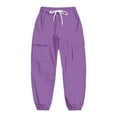 thumbnail image 1 of KEXE Girls Khaki Pants Pants For Girls 12-14 Girls Cargo Pants Wide Leg Streetwear Kids Pants With Pockets Trendy Jogger Trousers 13-14 Years, 1 of 7