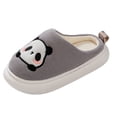 thumbnail image 1 of KEXE Toddler Boy Slippers Little Girl Slippers Toddler Kids Slippers Cute Animal Cartoon Shoes Girls Boys Warm Winter Household Slippers 2-2.5 Years, 1 of 9
