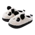 thumbnail image 1 of KEXE Toddler Slippers Toddler Girl Shoes Warm Slippers For Girls Boys Kids Toddlers Winter Indoor House Home Shoes 6-7 Years, 1 of 8
